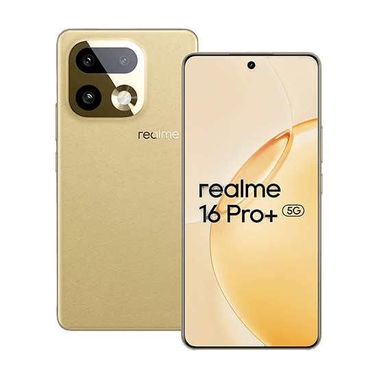 Realme 16 Pro+ 5G Dual Sim 12GB RAM 512GB - Gold