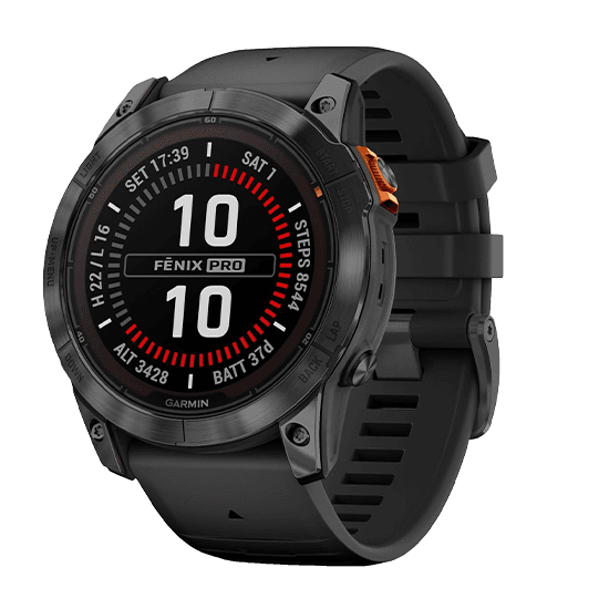 Watch Garmin Fenix 7X Pro Solar GPS 51mm Graphite Band - Slate Grey
