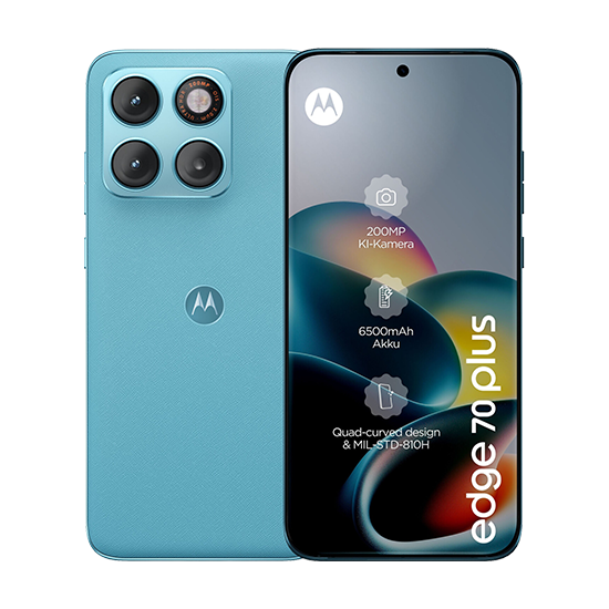 Motorola Moto Edge 70 Plus 5G 8GB RAM 256GB - Blue Atoll
