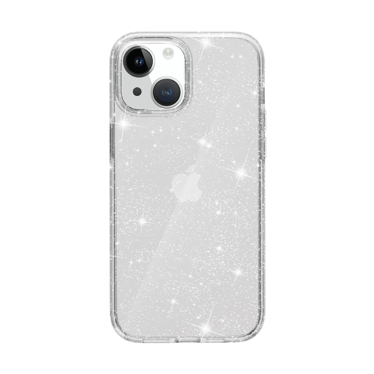 Grip Case Crystal Glitter for iPhone 15 6.1 White