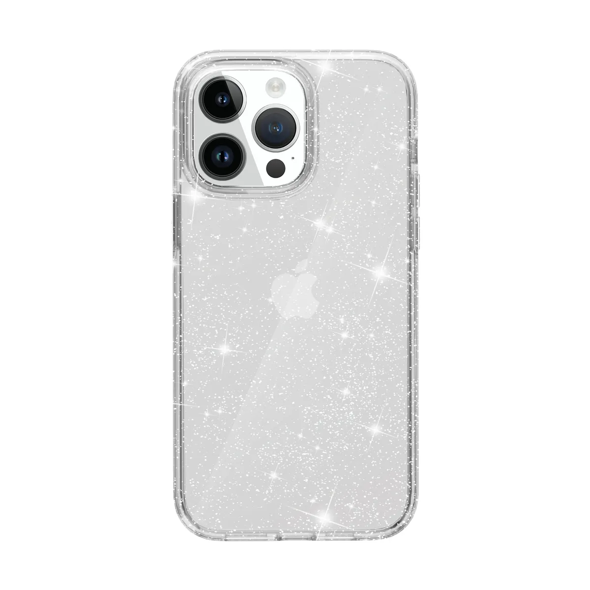 Grip Case Crystal Glitter for iPhone 15 Pro 6.1 White