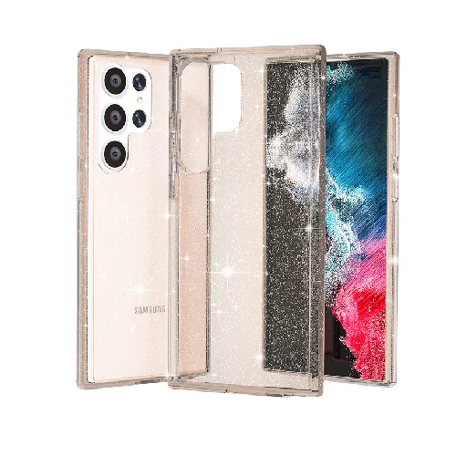 Grip Case Crystal Glitter for Samsung S24 Ultra Rose