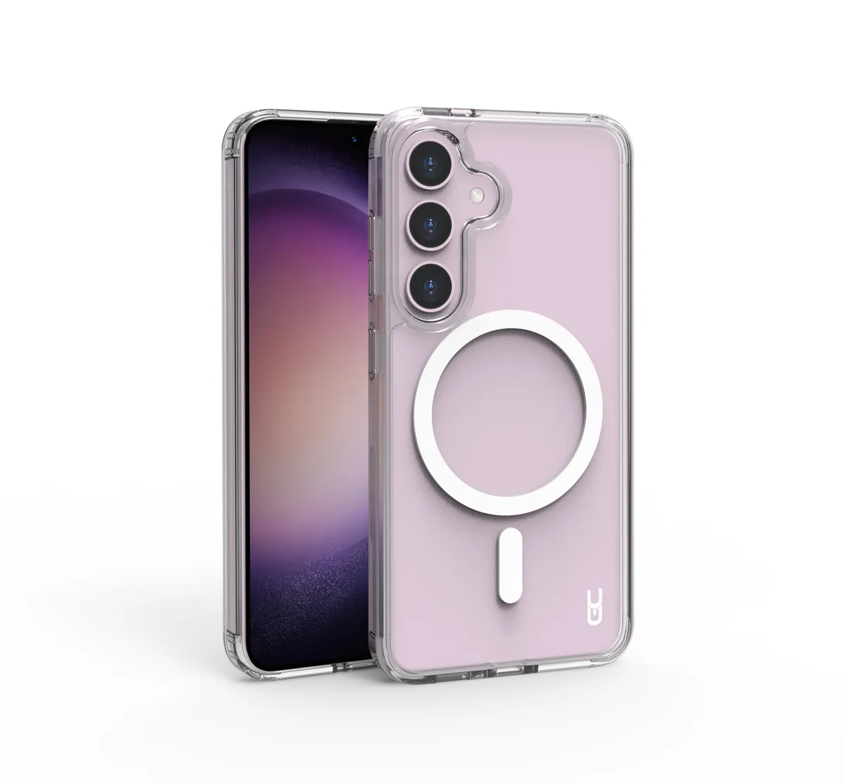 Grip Case Crystal  MagSafe for Samsung S24 Clear