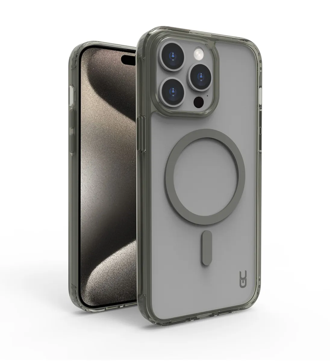 Grip Case Crystal  MagSafe for iPhone 14 Pro 6.1 Gray