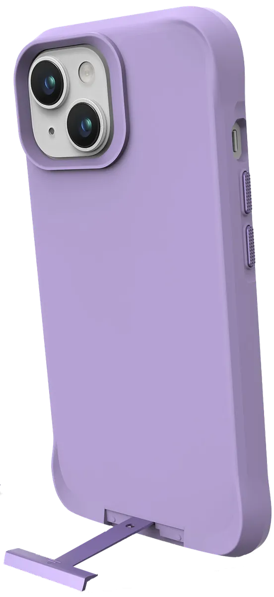 Grip Case Matrix for iPhone 15 Purple