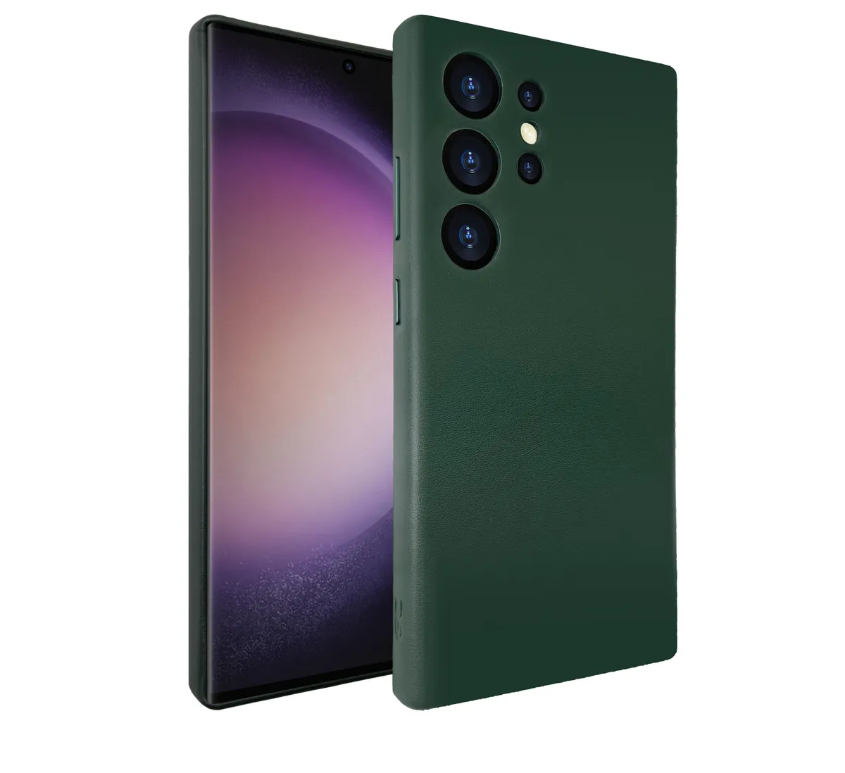 Grip case Gold Magsafe for Galaxy S24 Ultra Green