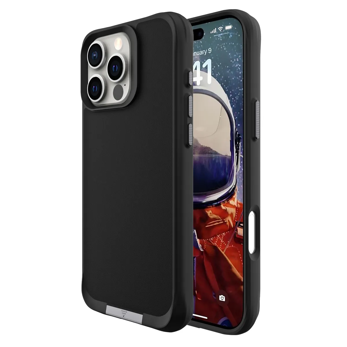 Grip Case Matrix for iPhone 16 Pro 6.3 Black