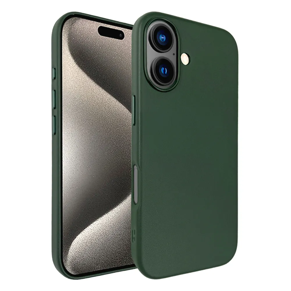 Grip case Gold Magsafe for iPhone 16 6.1 Green