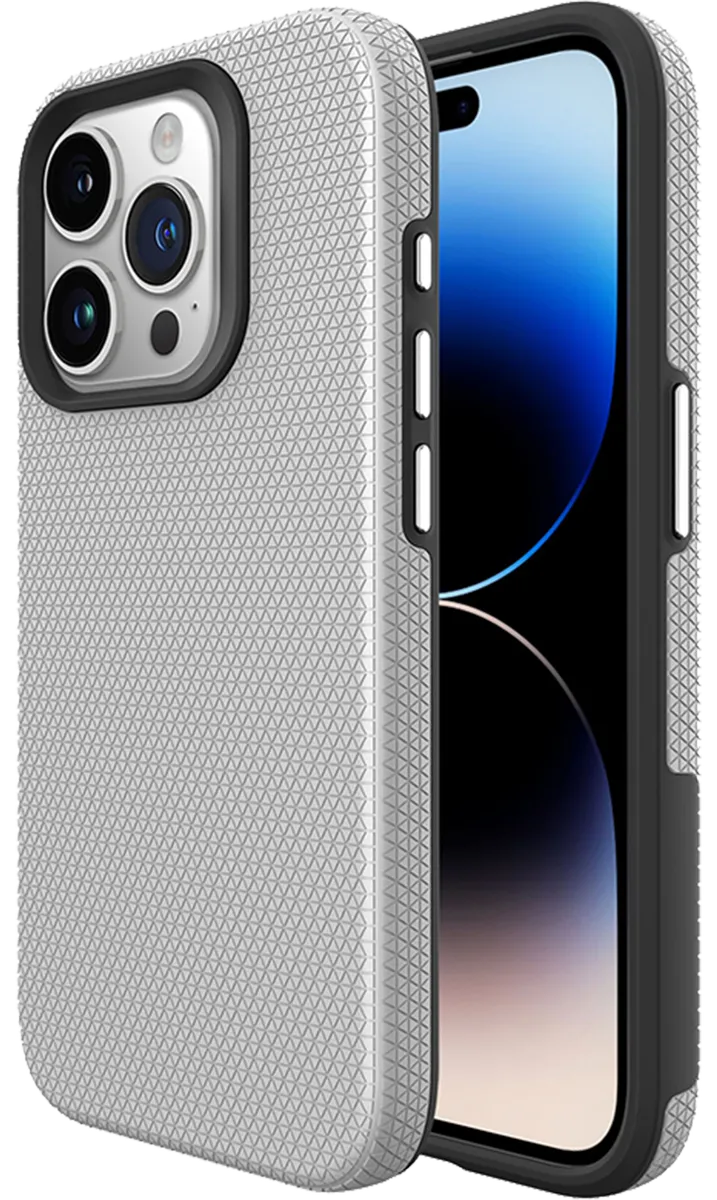 Grip Case Flex IX iPhone 15 6.1 Silver