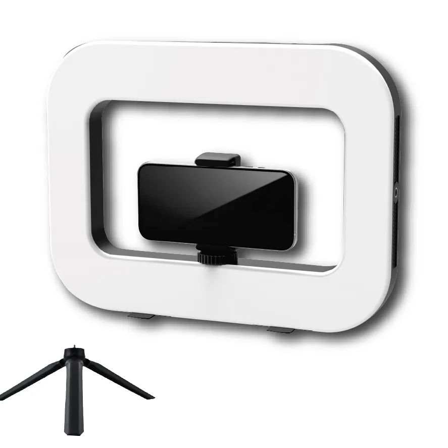רינג תאורה שולחני  ENERGY Square Light