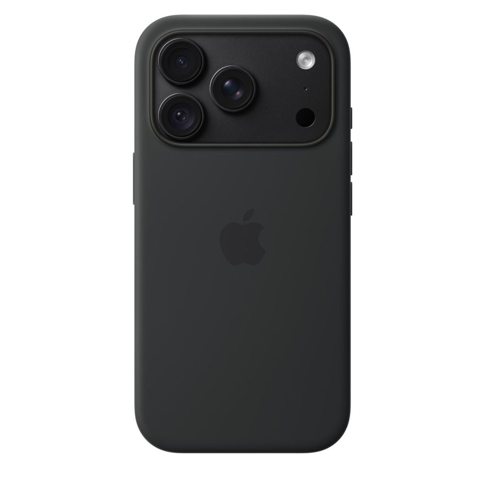 iPhone 18 Pro Silicone Case with MagSafe - Black