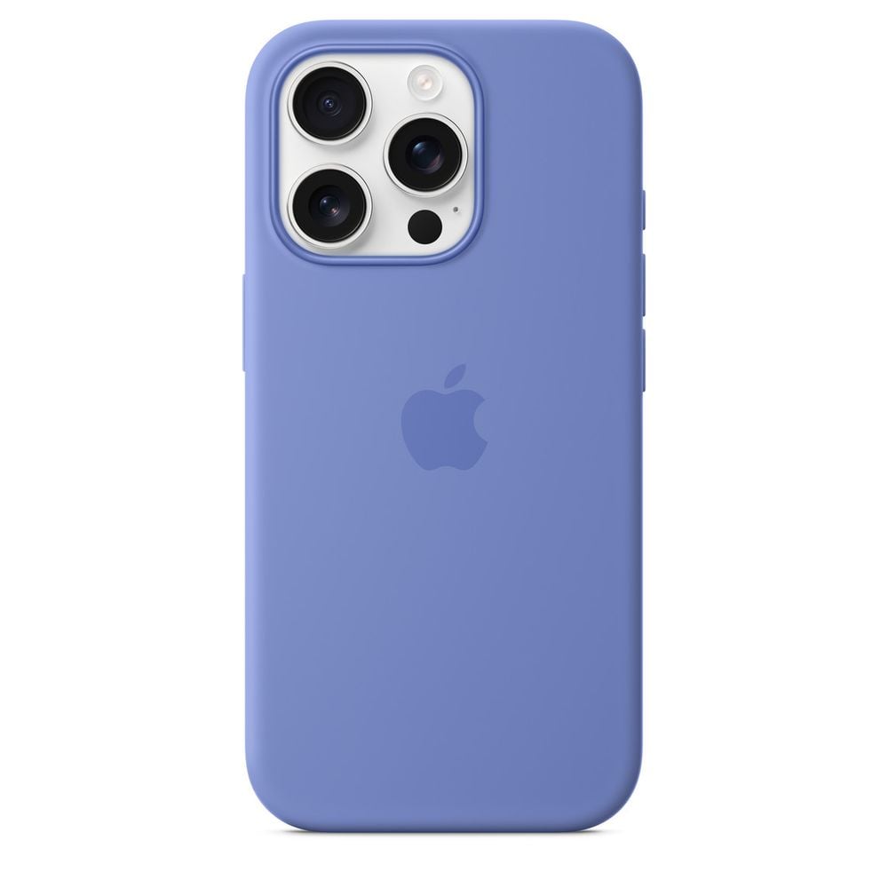 iPhone16 Silicone Case with MagSafe - Denim