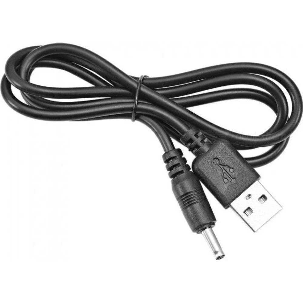 כבל USB TO 3.5MM BARREL JACK 5V DC POWER BLACK 1M VENTION