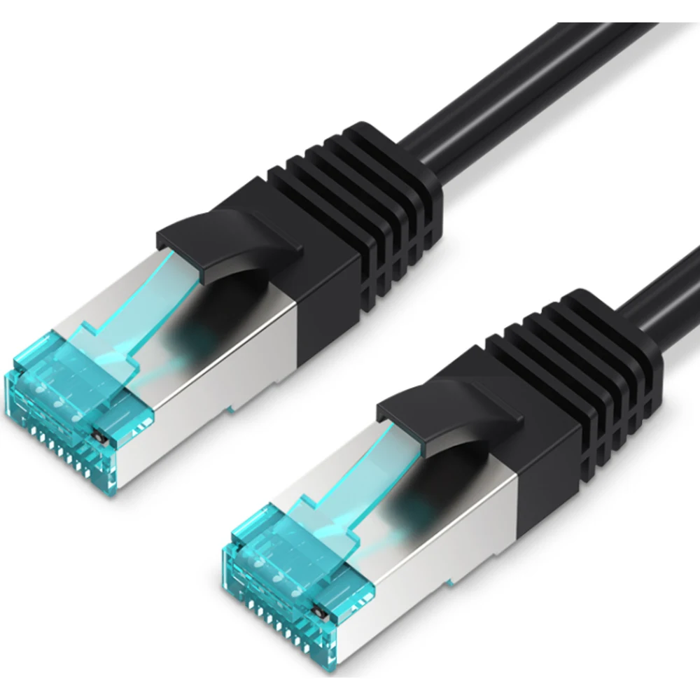כבל רשת CAT5E FTP PATCH CORD 25M BLACK VENTION