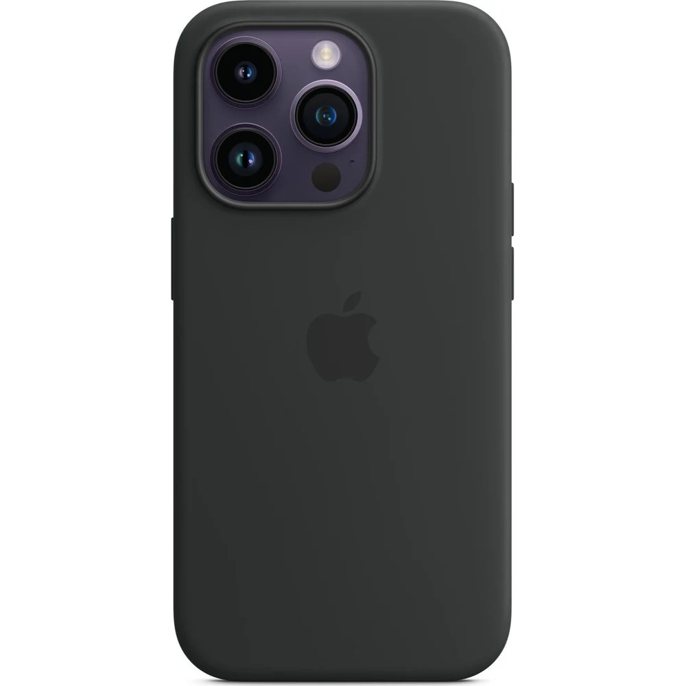 כיסוי מקורי iPhone 14 Pro Silicone Case with MagSafe - Midnight