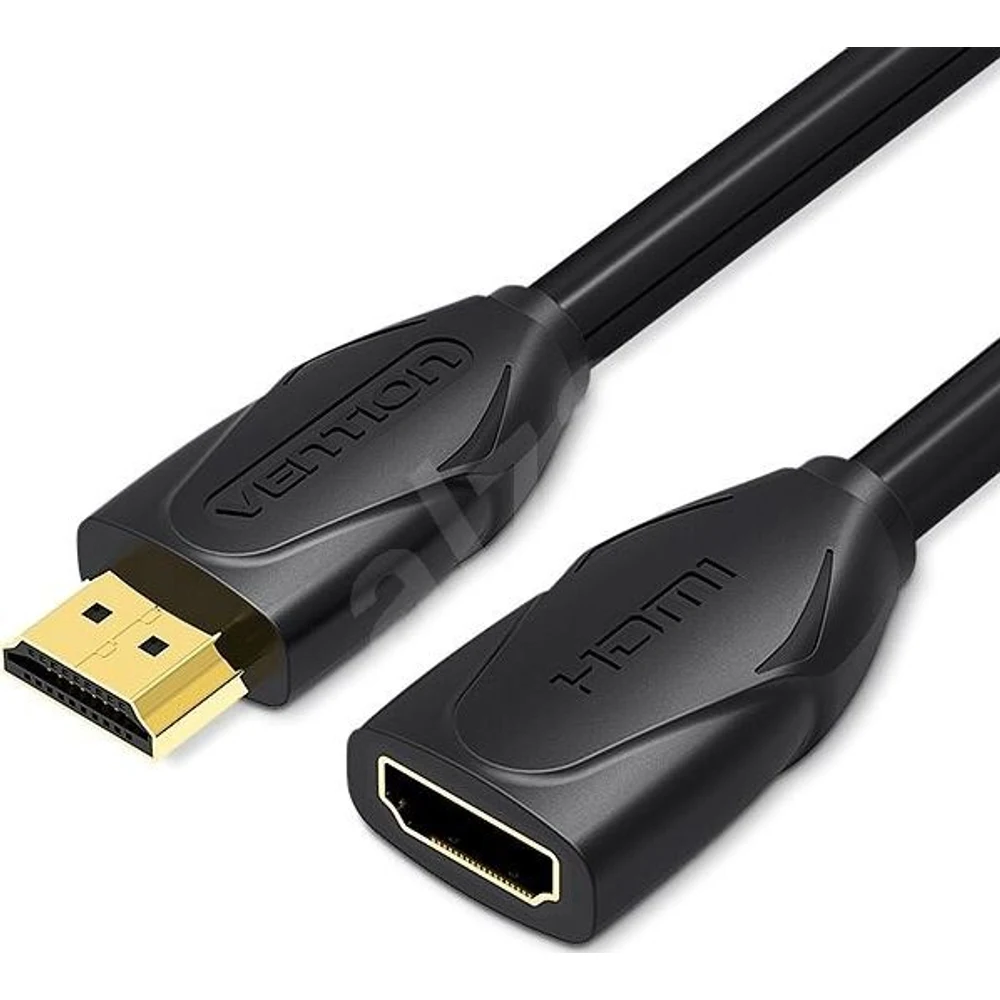 כבל HDMI FEMALE TO FEMALE EXTENSION 0.5M BLACK VENTION