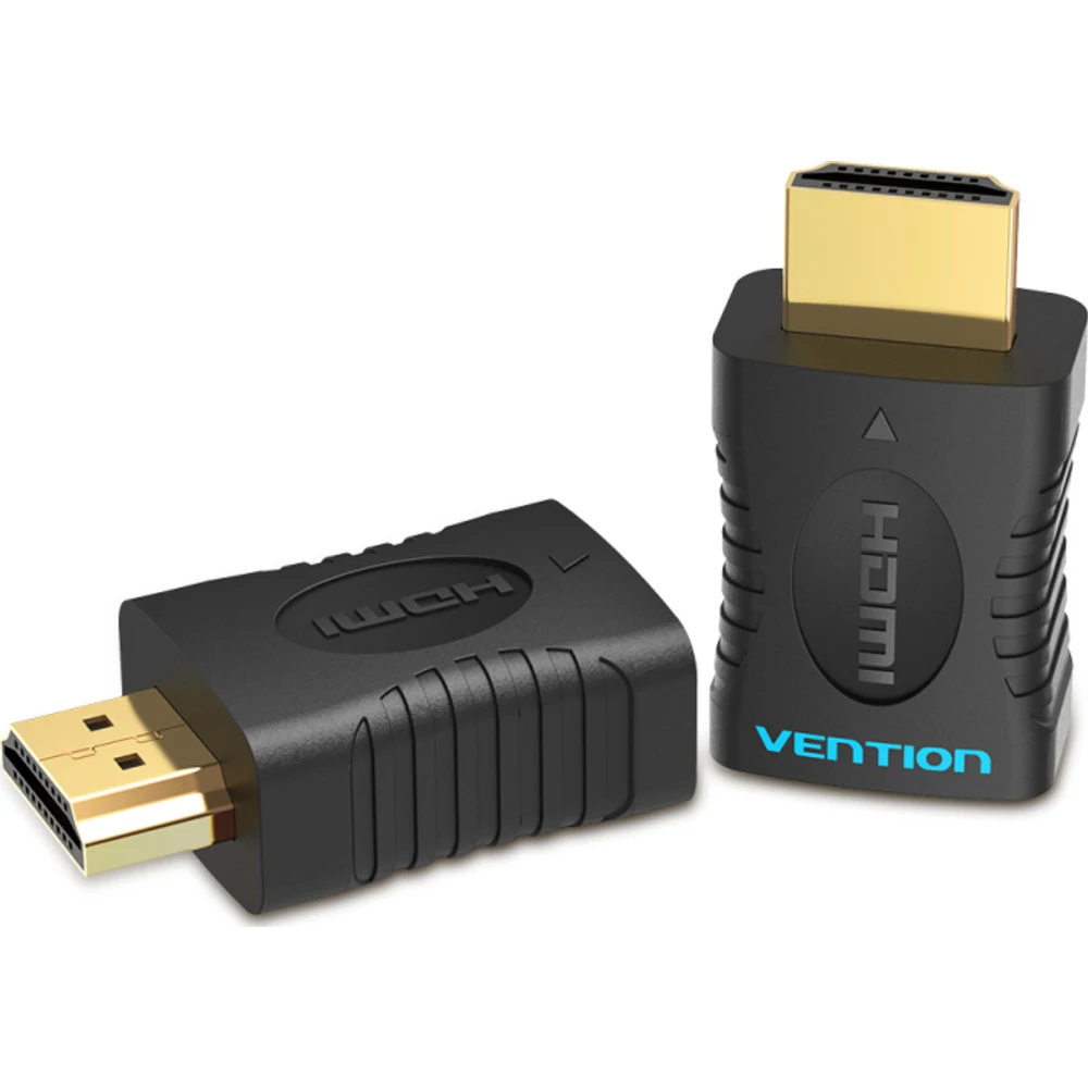 מתאם HDMI MALE TO FEMALE BLACK VENTION