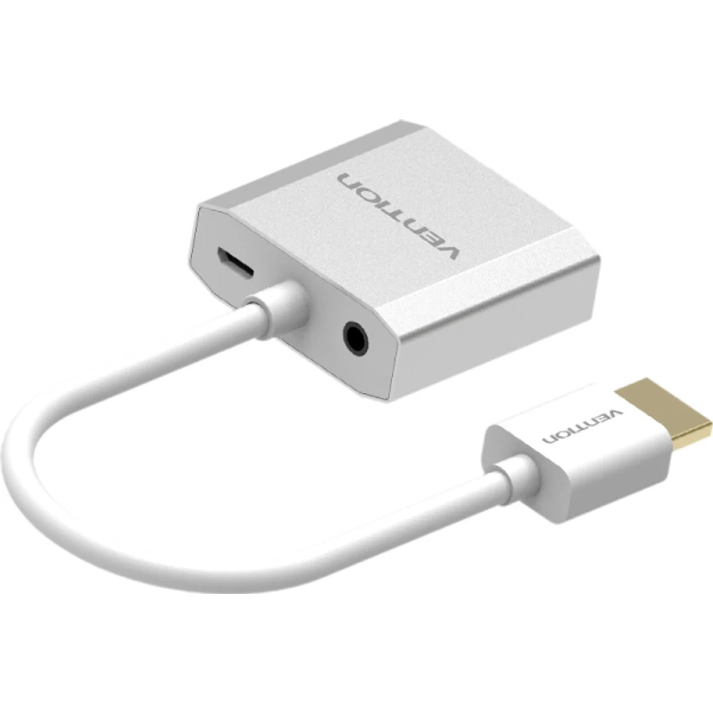 מעביר METAL HDMI TO VGA WHITE VENTION