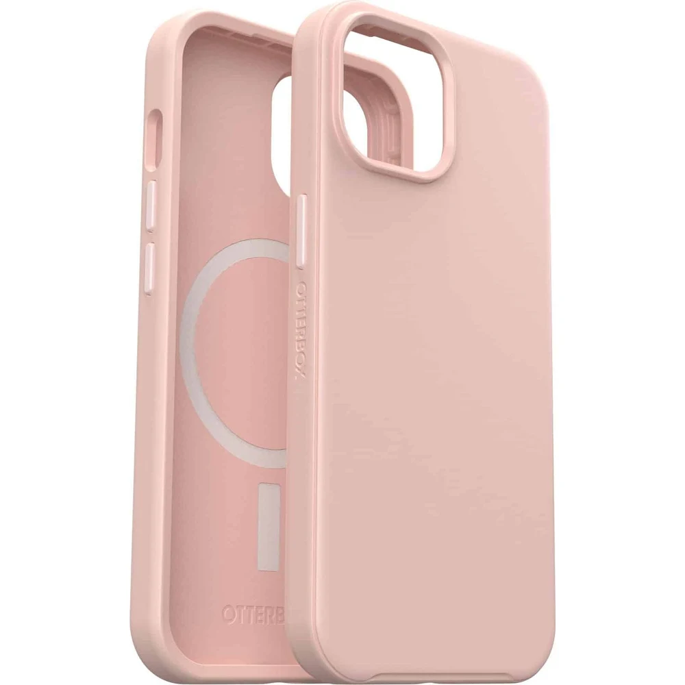 כיסוי ורוד OTTERBOX SYMMETRY MAGSAFE IP 15/14/13
