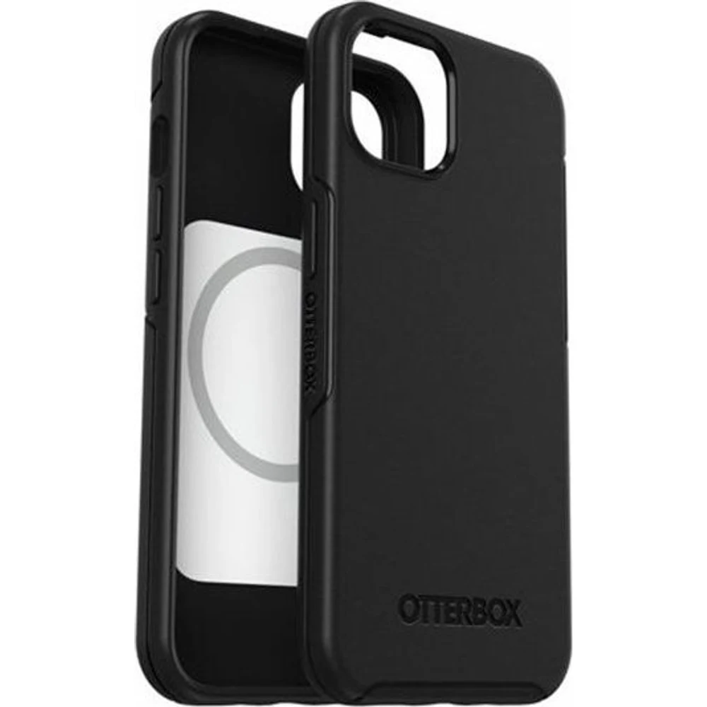 כיסוי Otterbox ל iPhone 16e &15/14/13 דגם Symm MagSafe שחור