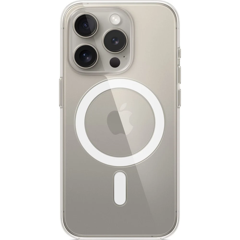 כיסוי מקורי iPhone 15 Pro Clear Case with MagSafe