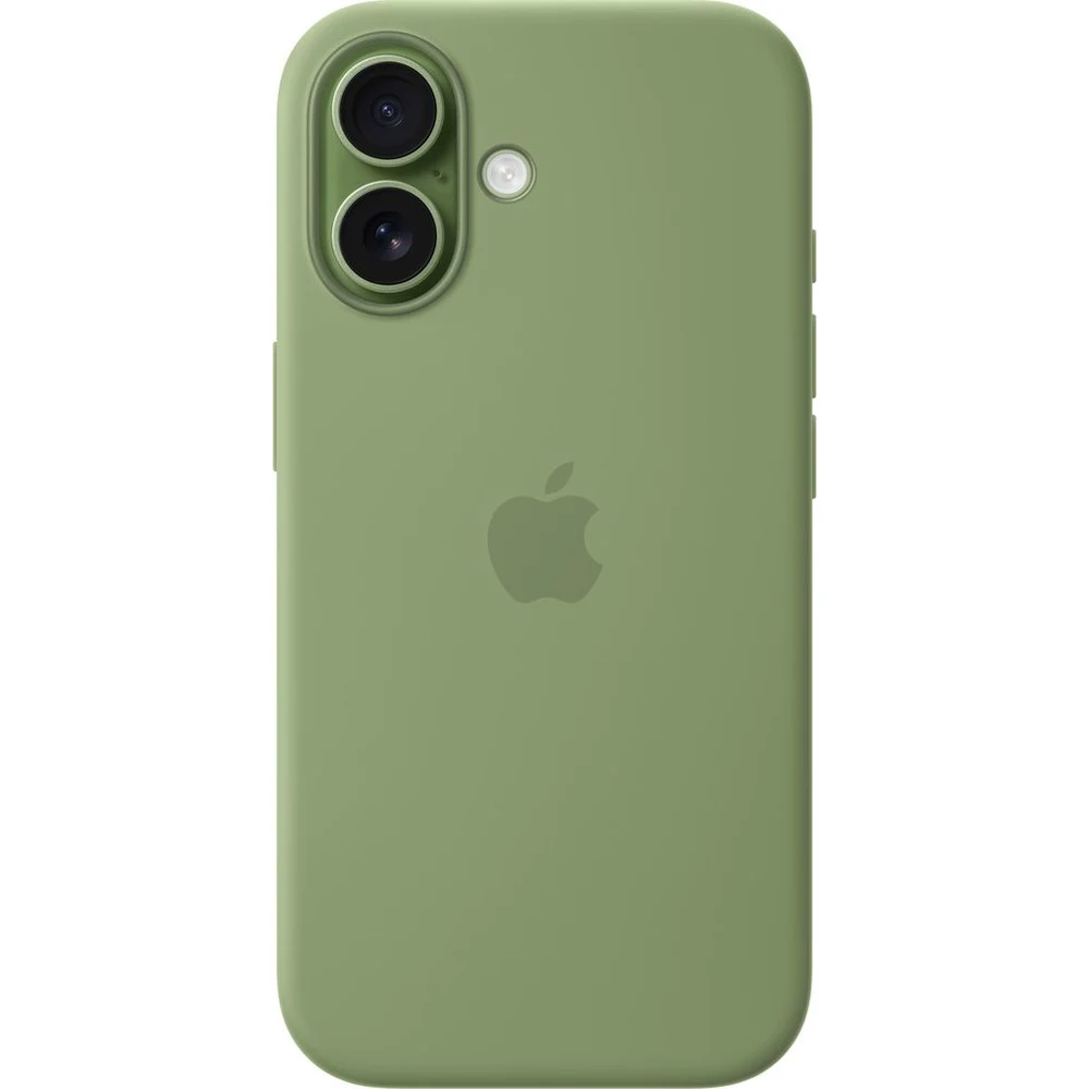 כיסוי iPhone 17 Silicone Case with MagSafe - Light Moss