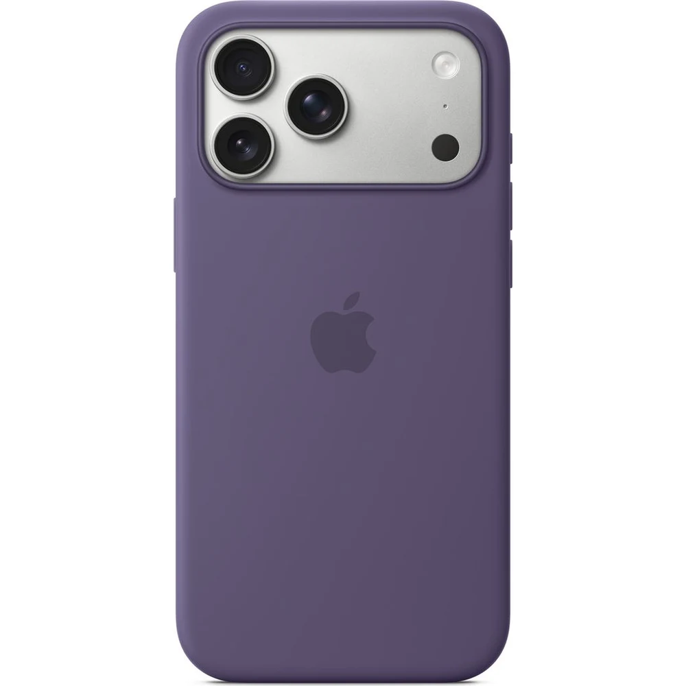 כיסוי iPhone 17 Pro Max Silicone Case with MagSafe – Purple Fog