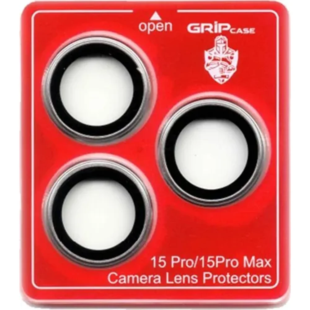 מגן מצלמה Grip iP 15Pro/PM Silver