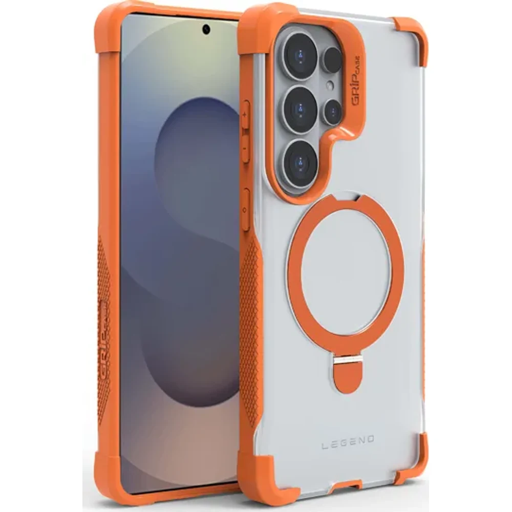 Grip Case Legend Magsafe Sam S26 Ultra Clear/Orange