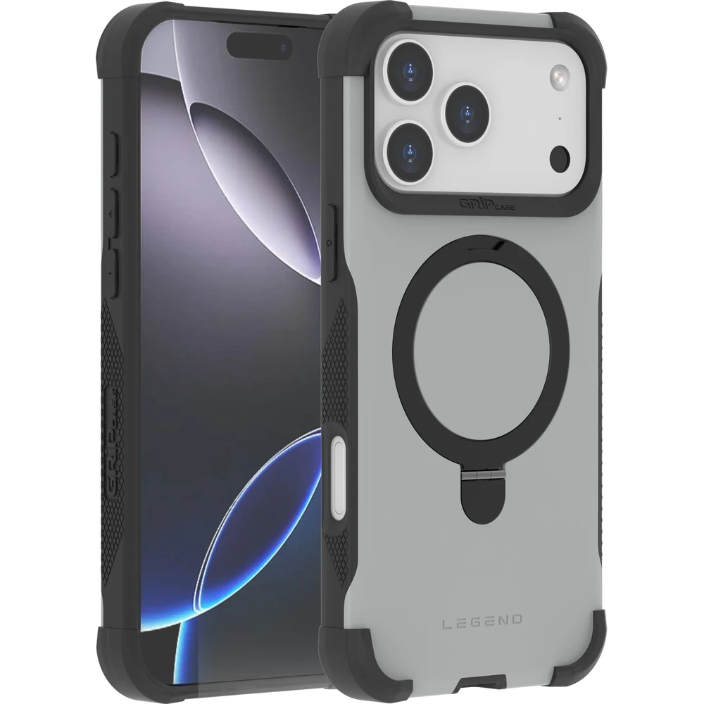 Grip Case Legend Magsafe iP 17 PM Smoke