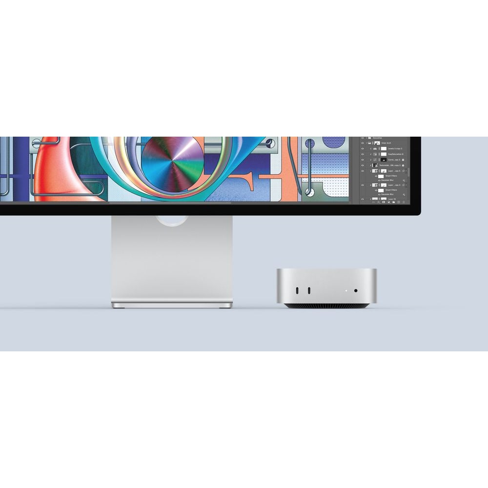 מחשב Mac mini M2 chip 8‑core CPU 10‑core GPU,8GB,256GB SSD