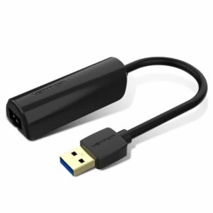 מתאם USB 3.0 TO GIGABIT ETHERNET ABS TYPE BLACK 0
